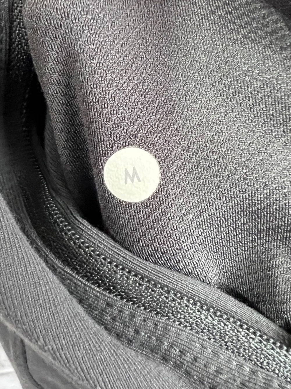 |•LULULEMON•| Black & Gray Full Zip Athletic Performance Jacket Men’s Medium - Picture 10 of 12
